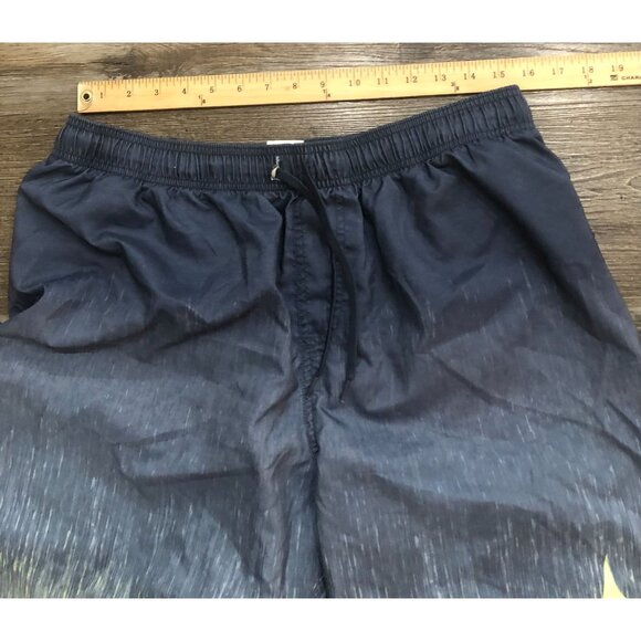 Nike Lined Briefed Swim Swimming Trunks Mens XL Gray & Yellow - Picture 4 of 5